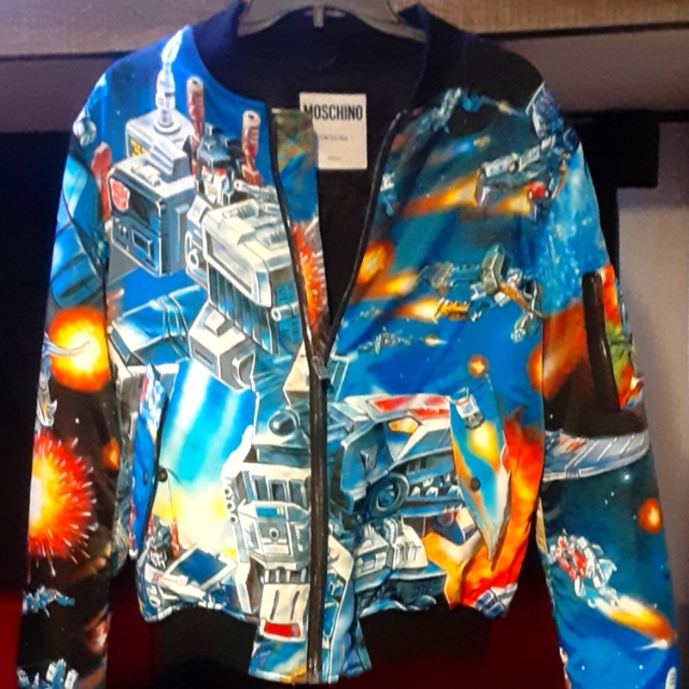 Moschino transformers jacket